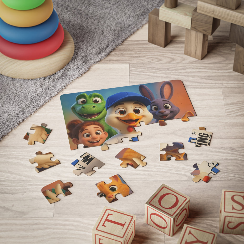 Kids' Puzzle - Wingston & friends