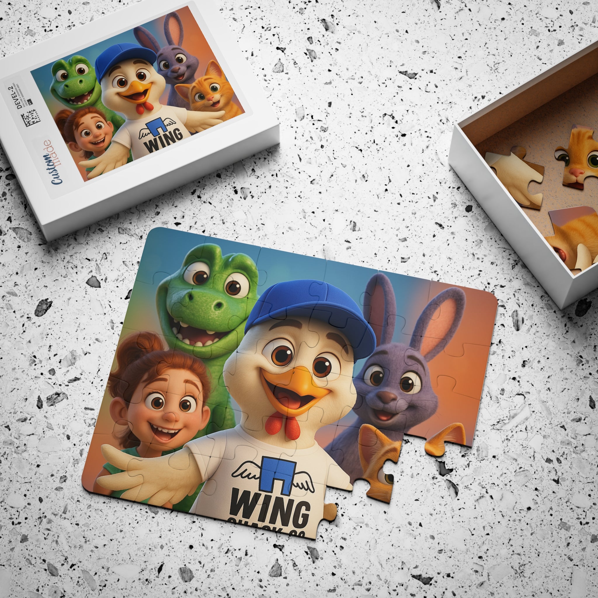 Kids' Puzzle - Wingston & friends